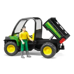 Žaislinis BRUDER keturratis John Deere Gator XUV 855D 02490