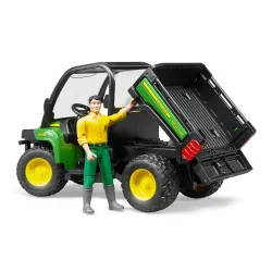 Žaislinis BRUDER keturratis John Deere Gator XUV 855D 02490