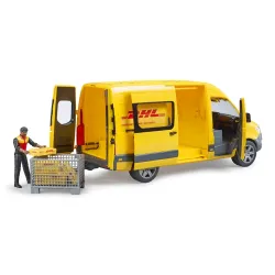 Žaislinis BRUDER MB Sprinter DHL kurjeris 02671