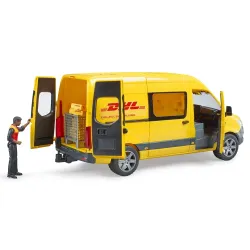 Žaislinis BRUDER MB Sprinter DHL kurjeris 02671