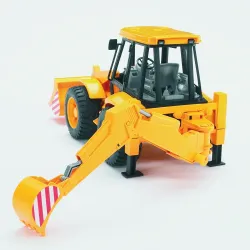 Žaislinis BRUDER ekskavaktorius JCB 4CX 02428